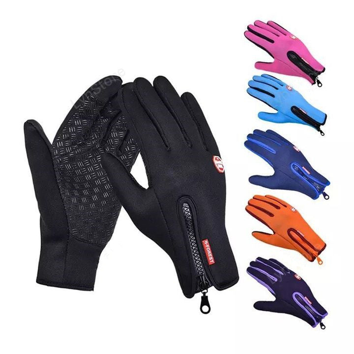 Winter Touchscreen Gloves – Warm, Waterproof & Anti-Slip for Riding & Sports