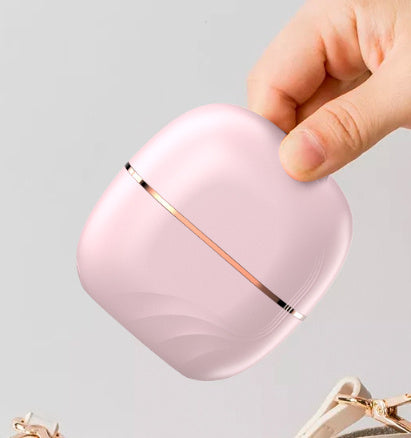 Mini Portable Hair Straightener Comb – Wireless & Safe