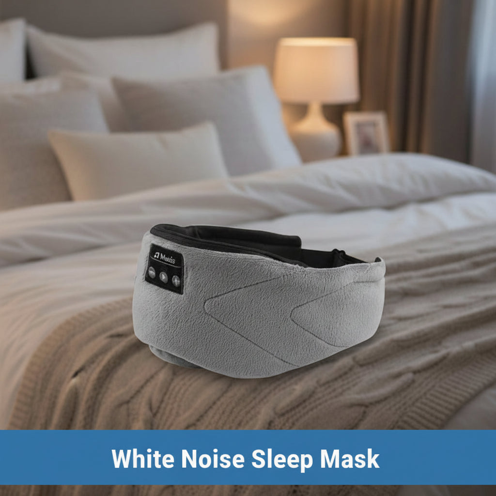 White Noise Sleep Mask – Relax & Rest Anywhere