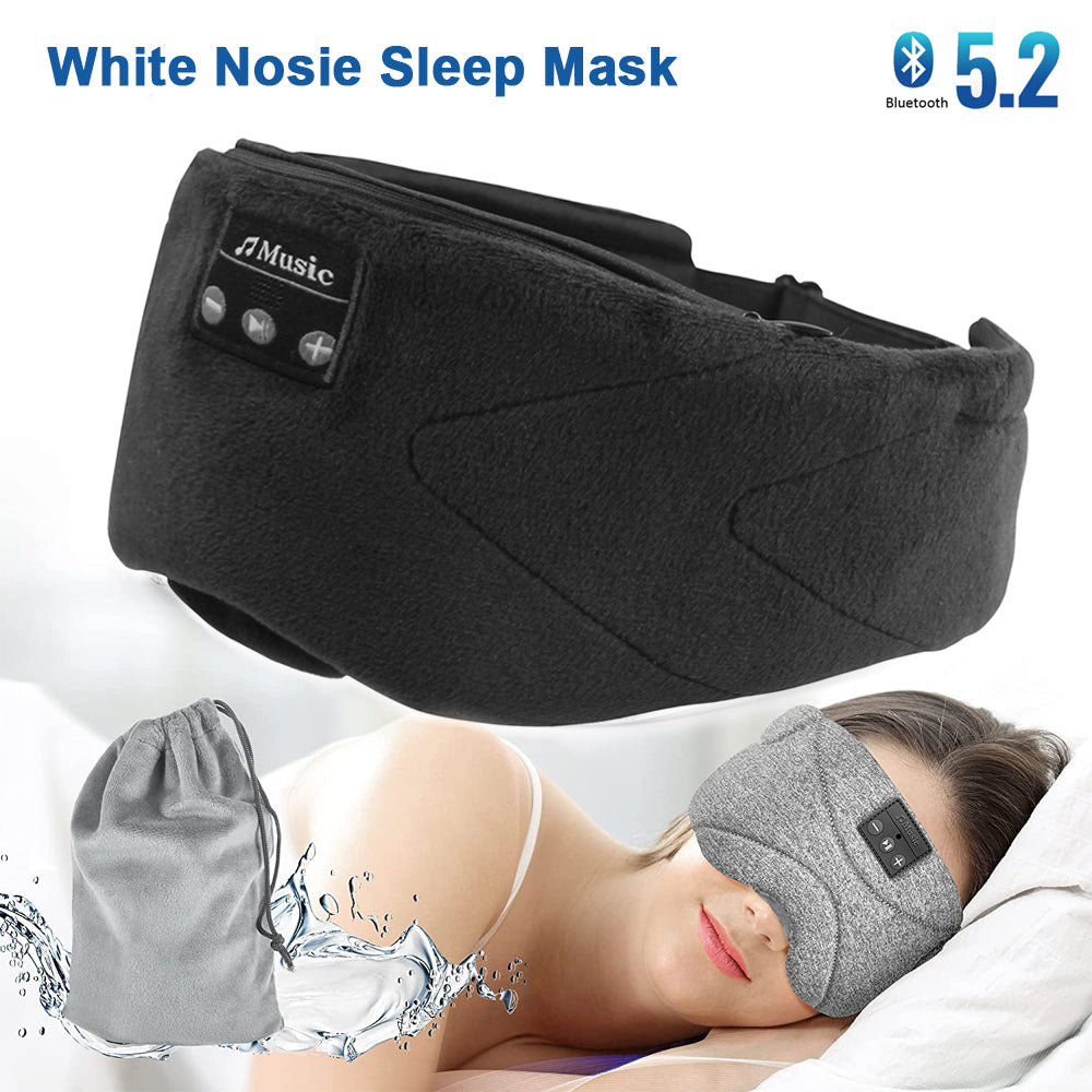 White Noise Sleep Mask – Relax & Rest Anywhere