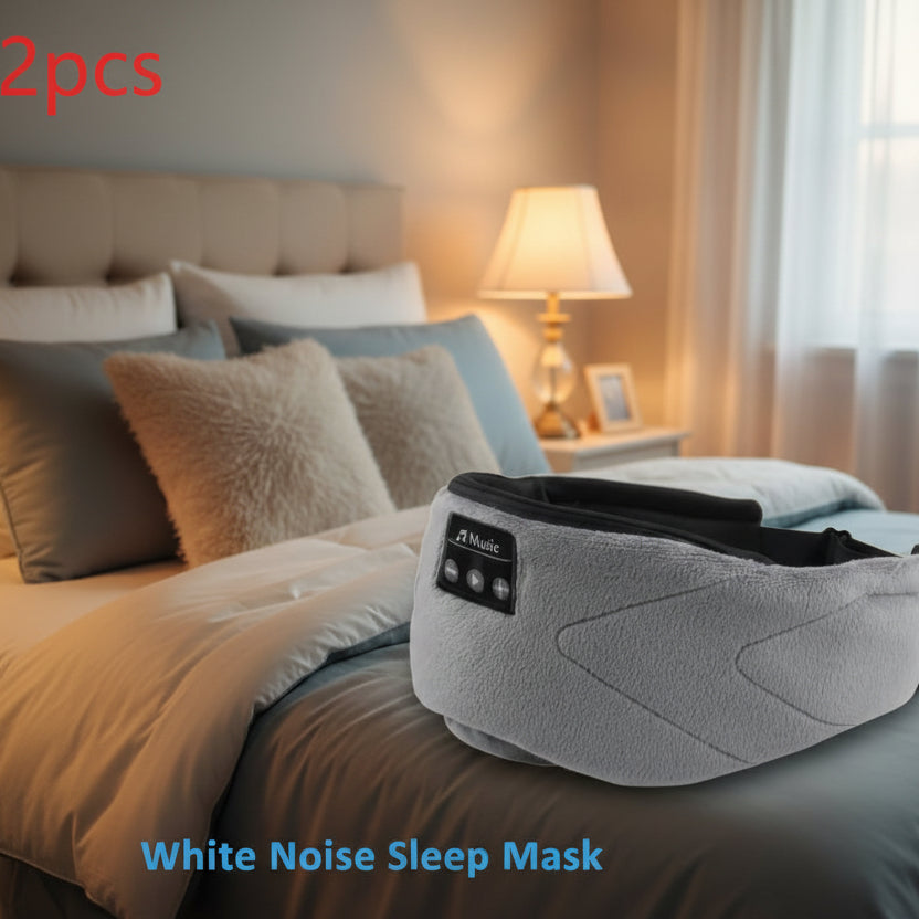 White Noise Sleep Mask – Relax & Rest Anywhere